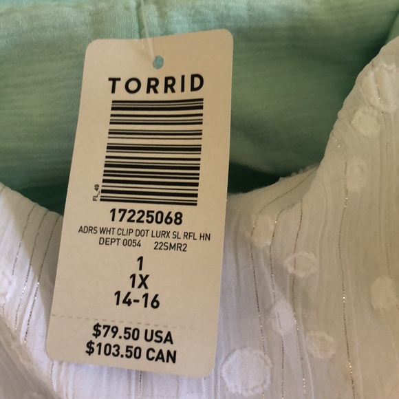 Torrid NWT White Dress - Picture 5 of 5